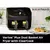 Instant Pot 7,6 liter (8 Qt) Vortex Plus Dual ClearCook Heißluftfritteuse (Schwarz)